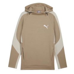 Puma Sudadera Evostripe Hoodie Beige Marrón Hombre