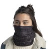 Buff Braga Cuello Polar Reversible Negro Gris Urid Black Unisex