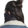 Buff Braga Cuello Polar Reversible Negro Gris Urid Black Unisex