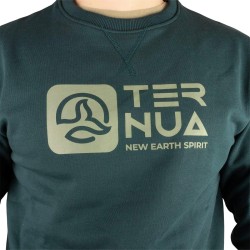 Ternua Sudadera Ailik Crew M Verde Possy Green Hombre