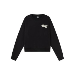 Puma Sudadera Script Negro Black Mujer