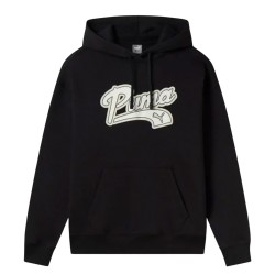 Puma Sudadera Script Negro Black Mujer