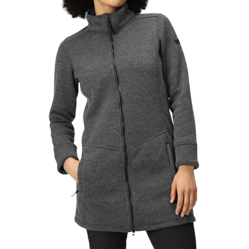Regatta Chaqueta punto Anderby Gris Seal Grey Mujer