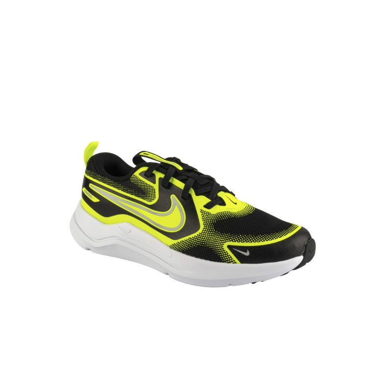 Nike Zapatillas Cosmic Runner GS Negro Amarillo Fluor Black Volt Niño