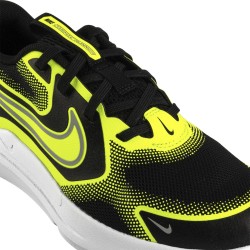 Nike Zapatillas Cosmic Runner GS Negro Amarillo Fluor Black Volt Niño