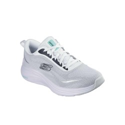 Skechers Zapatillas Vapor Foam Smooth Ride Foam Blanco Negro White Black Mujer