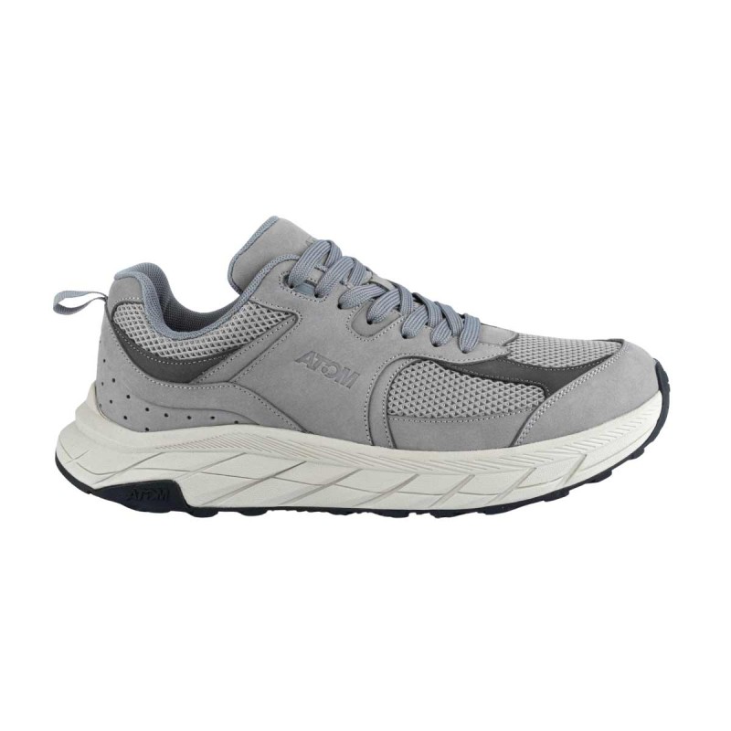 Atom Zapatillas Urban Nobuck Gris Grey Hombre