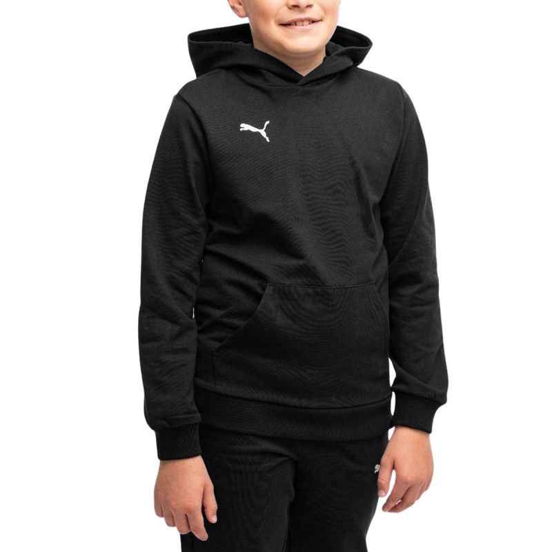 Puma Sudadera Teamgoal Casuals Negro Black Niño
