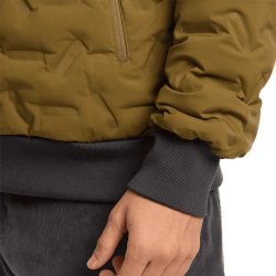 Trangoworld Chaqueta Plumas Teos Marrón Ocre Plantation Hombre