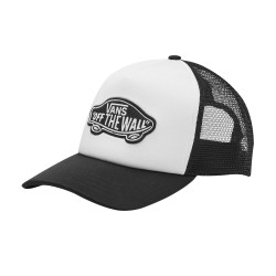 Vans Gorra Classic Patch Curved Bill Trucker Negro Blanco Hombre
