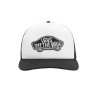 Vans Gorra Classic Patch Curved Bill Trucker Negro Blanco Hombre