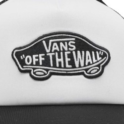 Vans Gorra Classic Patch Curved Bill Trucker Negro Blanco Hombre