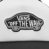 Vans Gorra Classic Patch Curved Bill Trucker Negro Blanco Hombre