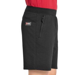 +8000 Pantalón Corto Chándal Asger 25V Negro Hombre