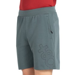 +8000 Pantalón Corto Chándal Asger 25V Verde Oscuro Hombre
