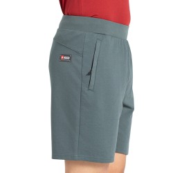 +8000 Pantalón Corto Chándal Asger 25V Verde Oscuro Hombre