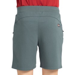 +8000 Pantalón Corto Chándal Asger 25V Verde Oscuro Hombre