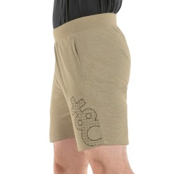 +8000 Pantalón Corto Chándal Asger 25V Beige Topo Vigore Hombre