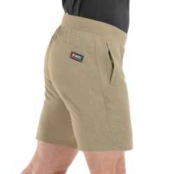 +8000 Pantalón Corto Chándal Asger 25V Beige Topo Vigore Hombre