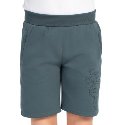 +8000 Pantalón Corto Chándal Agapi 25V Verde Oscuro Niño