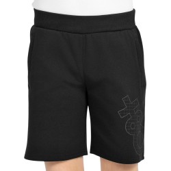 +8000 Pantalón Corto Chándal Agapi 25V Negro Niño