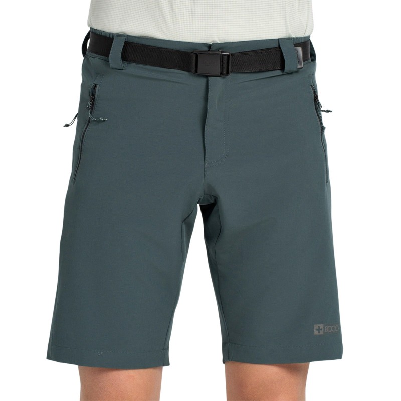 +8000 Pantalón Corto Delfino 25V Verde Oscuro Hombre