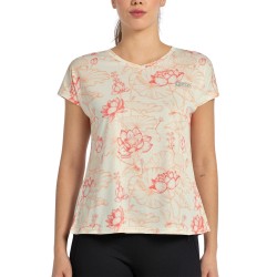 +8000 Camiseta Caonil 25V Flores Coral Mujer