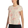 +8000 Camiseta Caonil 25V Flores Coral Mujer