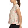 +8000 Camiseta Caonil 25V Flores Coral Mujer