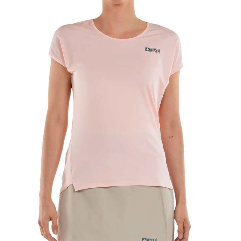 +8000 Camiseta Valeska 25V Rosa Pastel Vigore Mujer