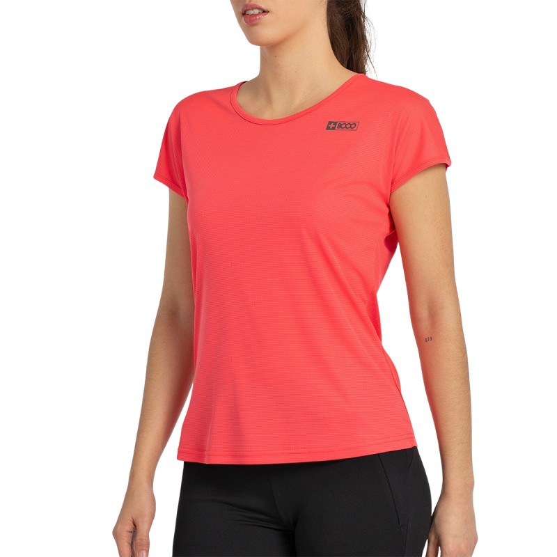 +8000 Camiseta Valiria 25V Coral Mujer