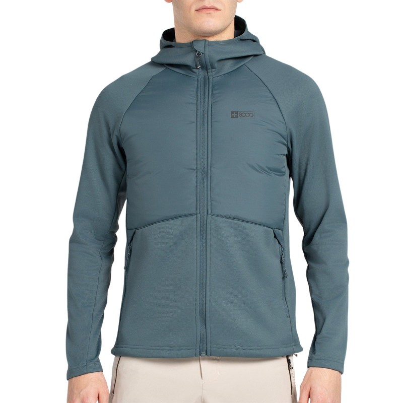 +8000 Chaqueta Híbrida Tugal 25V Verde Oscuro Hombre