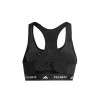 ADIDAS Top Deportivo Techfit Negro Black Mujer