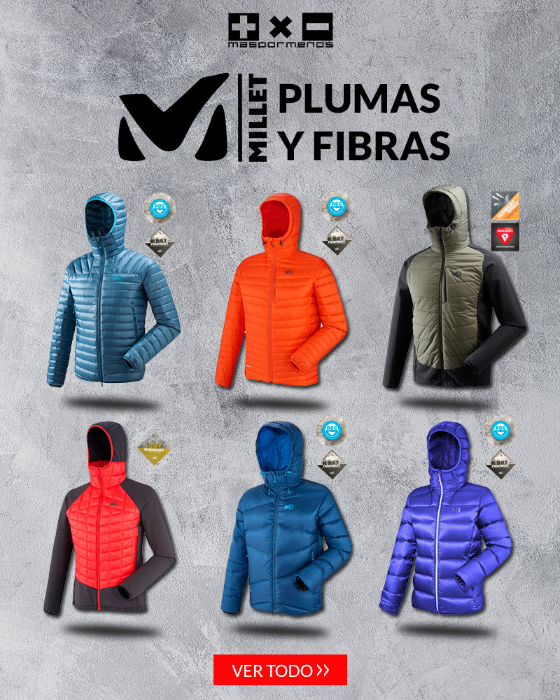 Tecnología Millet para combatir el frío: plumas y fibras para todos los gustos