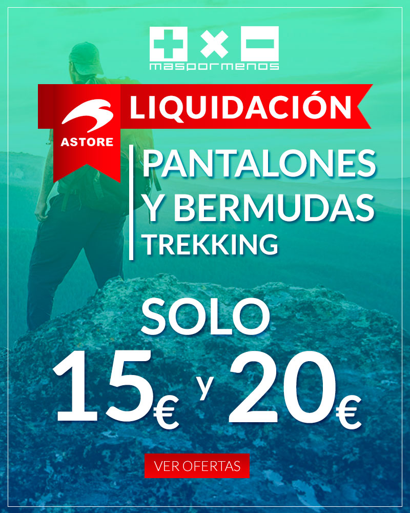 Bermudas y pantalones trekking para hombre y mujer muy baratos en oferta