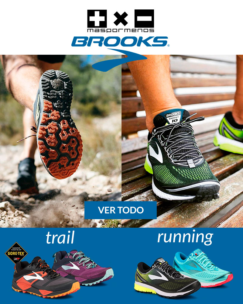 Zapatillas de running y trail running brooks baratas