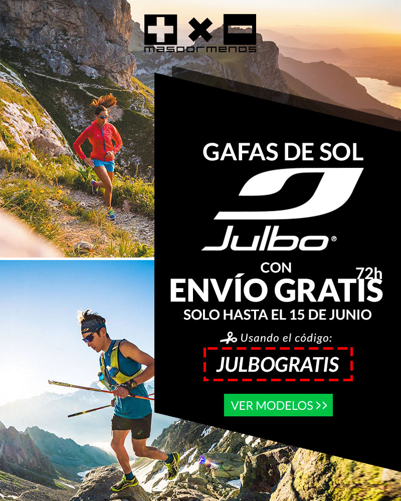 Promoción gafas de sol  deportivas Julbo