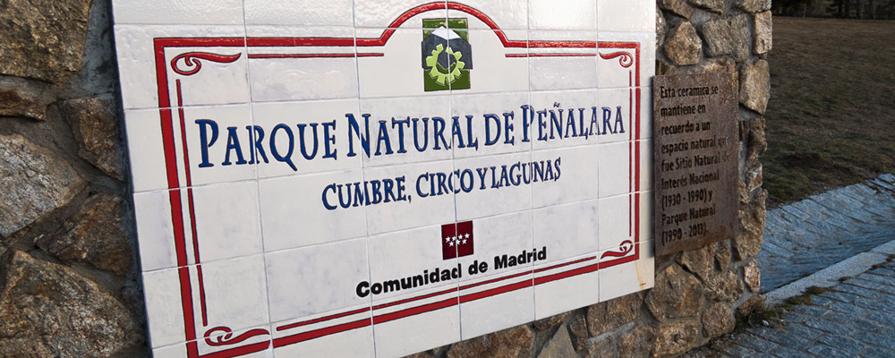Entrada Parque Natural Peñalara