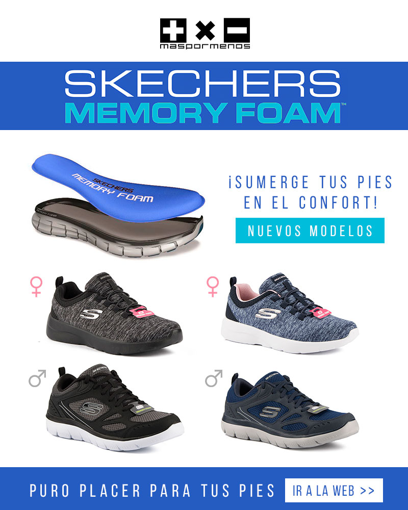 Skechers memory foam en oferta