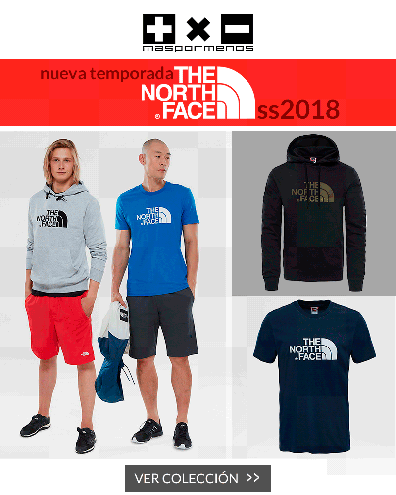 Nueva colección de ropa The North Face, camisetas y sudaderas al mejor precio online