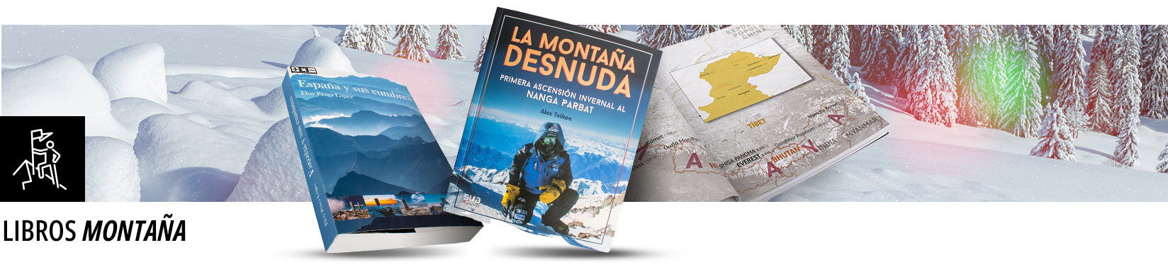 Regala libros para montañeros