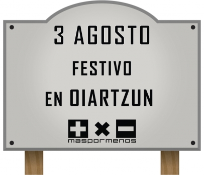 3 Agosto festivo Oiartzun