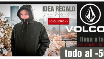 Abrigos y chaquetas casual de Volcom disponibles online con 50% de descuento.
