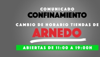 Comunicado Oficial Confinamiento: Cambio horario tiendas de Arnedo 