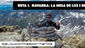 Cumbre de Navarra Mesa de los Tres Reyes 2.446m con Eloy Pérez López y Maspormen